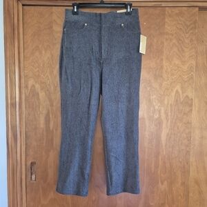 MICHAEL Michael Kors Women’s Gray Corduroy Pull-On Pants, size M
